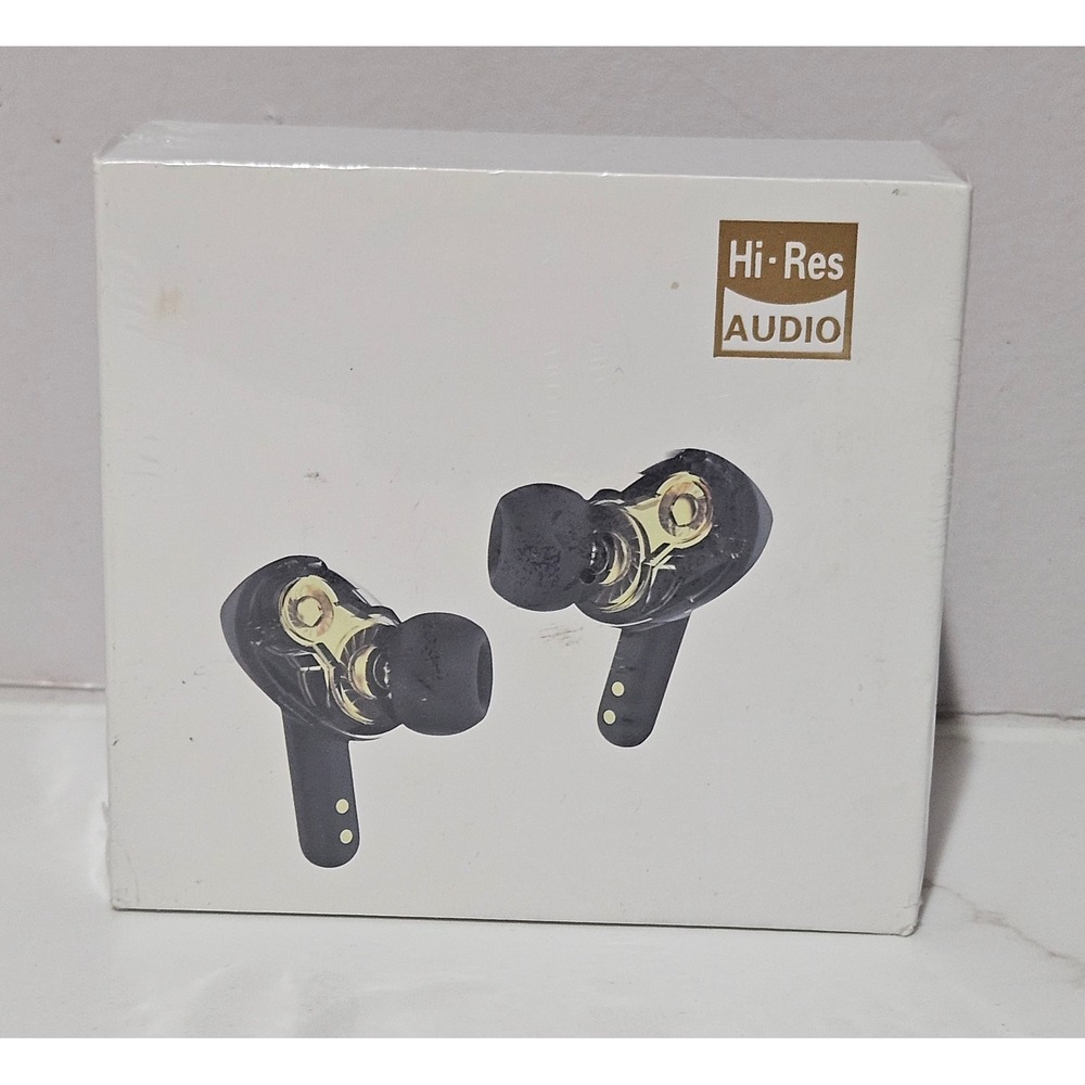 4DSOUNDS Hi-Res 01 Wireless Earbuds White Bluetooth 5.2 TWS Dual-Drive EJ-1.5-05